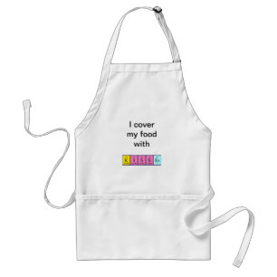 Kisses periodic table name apron
