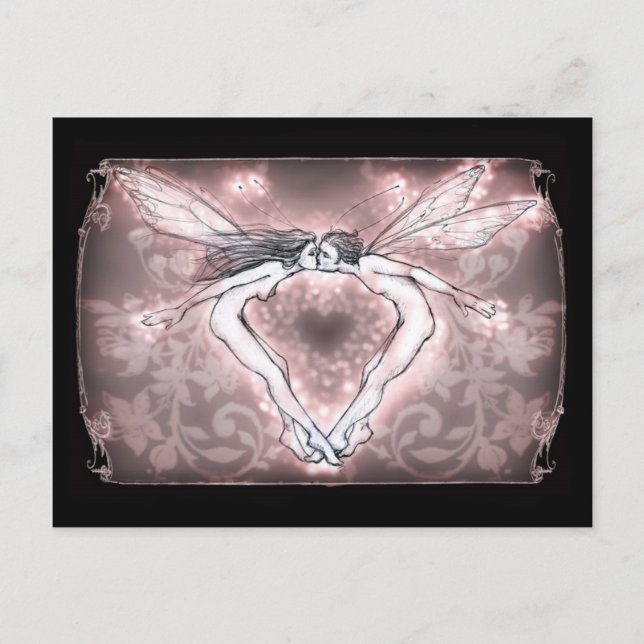 Kisses Postcard (Front)