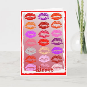 Kisses -  Valentine Card