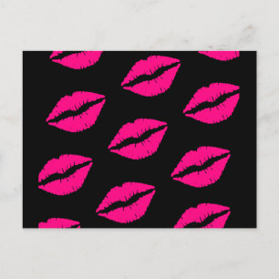 Kisses Valentine's Day 2024 st valentine Holiday Postcard