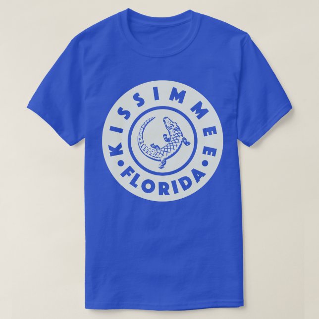 Kissimmee Florida Circle Tan T-Shirt (Design Front)
