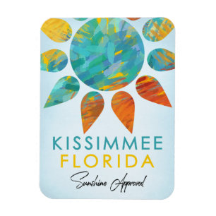 Kissimmee Florida Sunshine Travel Magnet