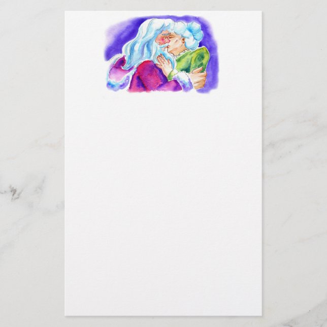 Kissin' Clauses Stationery (Front)