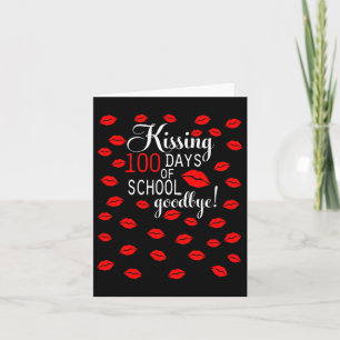 Kissing 100 Days Good1 Card