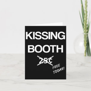 Kissing Booth Costume T Shirt - Halloween Shirts  Card