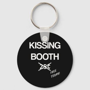 Kissing Booth Costume T Shirt - Halloween Shirts Key Ring