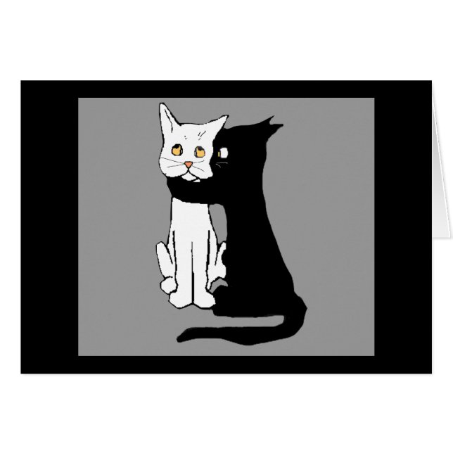 Kissing Cats (Front Horizontal)