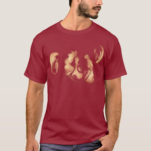 kissing chimps T-Shirt (Front)