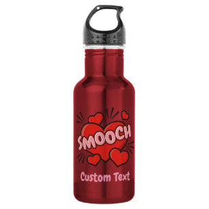 Kissing Comic Sound Effect 532 Ml Water Bottle