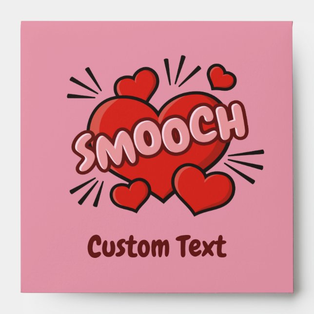 Kissing Comic Sound Effect Envelope (Front)