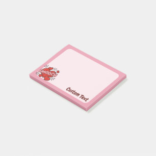 Kissing Comic Sound Effect Post-it Notes
