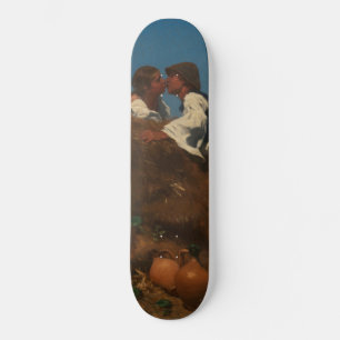 Kissing Couple (The Kiss) (by von Pettenkofen) Skateboard