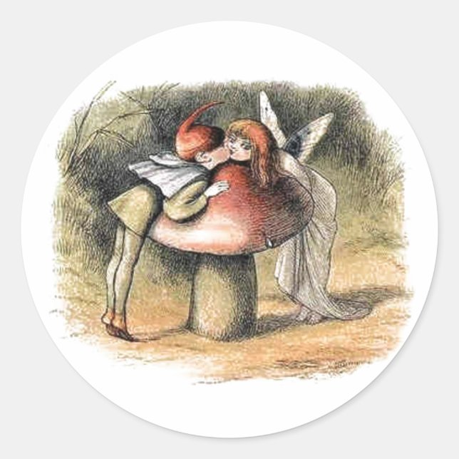 Kissing Fairy Sticker (Front)