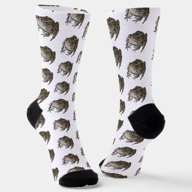 Kissing Frog Socks (Angled)