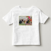 Kissing Hands, published 1827 (colour litho)