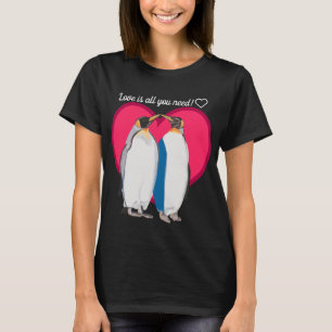“kissing” King Penguins T-Shirt