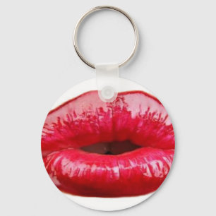 Kissing lips! key ring