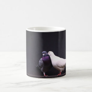 Kissing Love Birds Coffee Mug