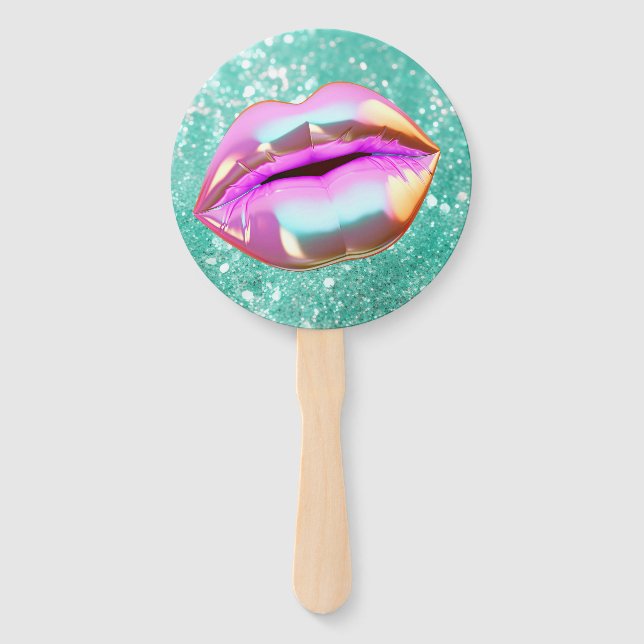 Kissing My "20s" Goodbye Hand Fan (Front)