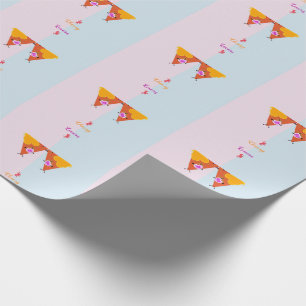Kissing Nacho Valentines Wrapping Paper