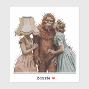 Kissing Sasquatch