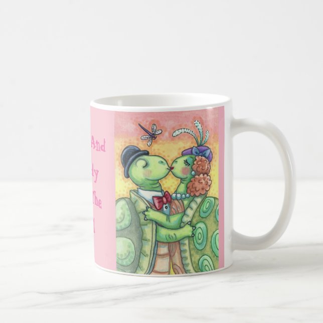 Kissing Turtles VALENTINE TORTOISE MUG *Customise (Right)