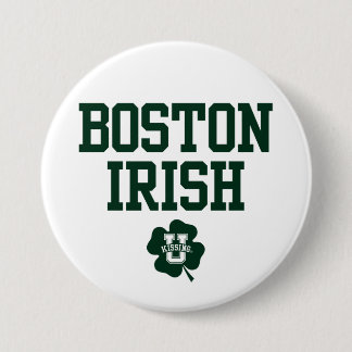 KissingU.com - BOSTON IRISH 7.5 Cm Round Badge
