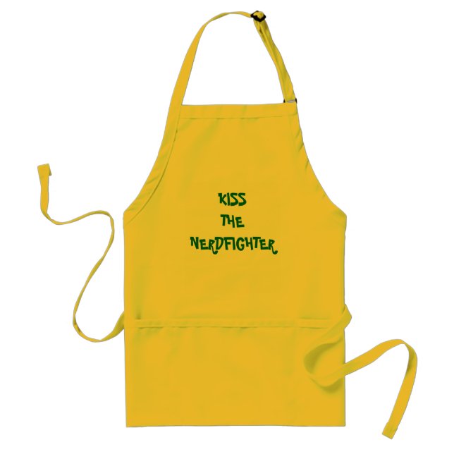 KISSTHE NERDFIGHTER STANDARD APRON (Front)