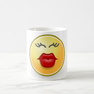 KISSY FACE COFFEE MUG