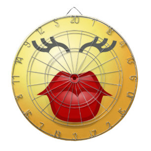 KISSY FACE DARTBOARD