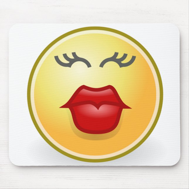 KISSY FACE MOUSE PAD (Front)