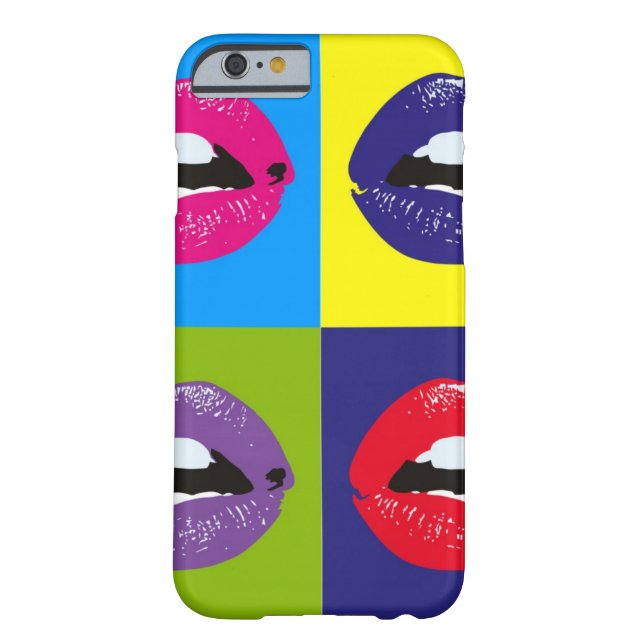 Kissy Face Trendy Pop Art Case (Back)