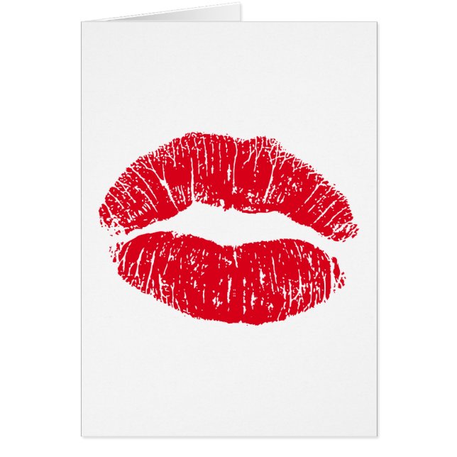 Kissy Red Kissing Lips (Front)