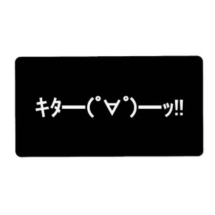 KITA!! Emoticon キタ━━━(゜∀゜)━━━ッ!! Japanese Kaomoji