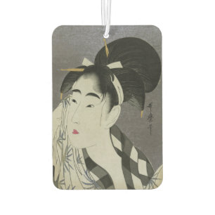 Kitagawa Utamaro’s art car air freshner Freshener
