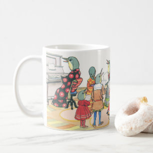 Kitazawa Rakuten 1916 Uguisu no Chorus Coffee Mug