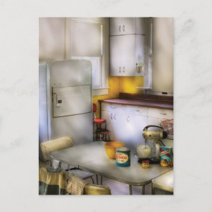 Kitchen - A 1960's Kitchen Postcard