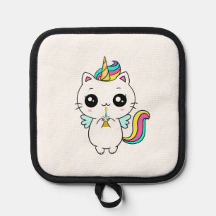 Kitchen accessory, unicorn heat mat, cute pot holder