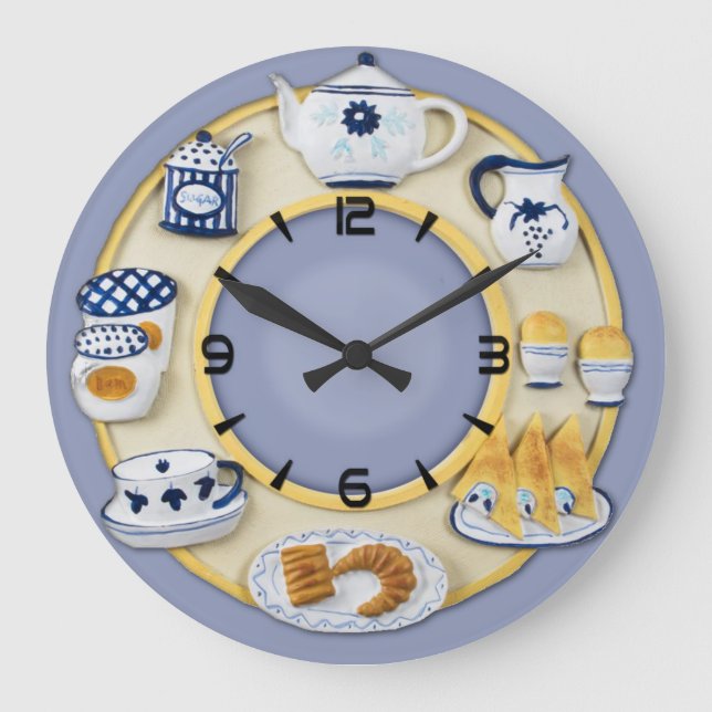 Kitchen Acrylic Wall Clock (Front)