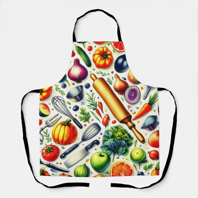 Kitchen apron. apron (Front)