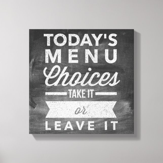 Kitchen Art Canvas Print (Front)