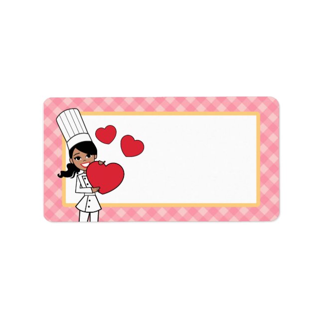 Kitchen Art Girl Label (Front)