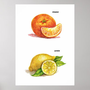 Kitchen art poster