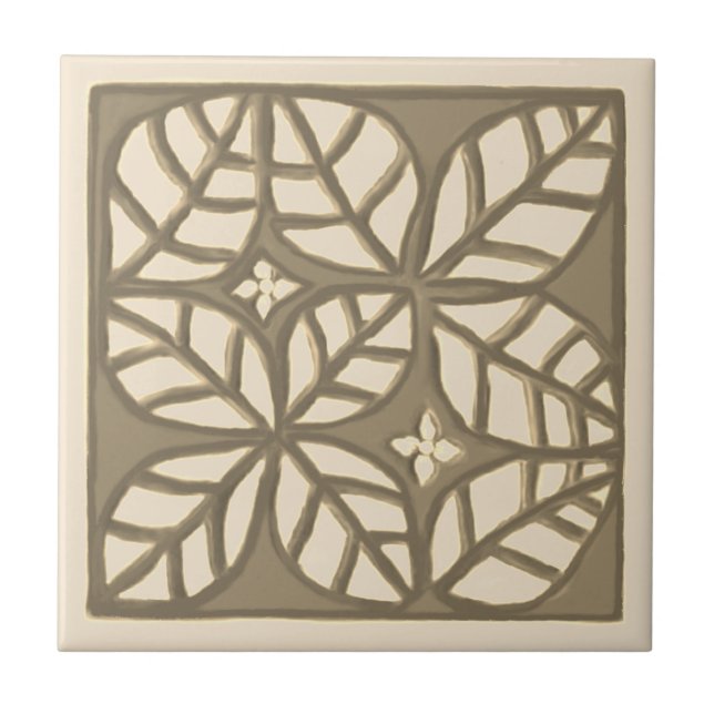  Kitchen back tile, tan and cream Ceramic Tile (Front)