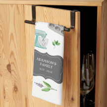 Kitchen Baking Supplies Monogram Customisable