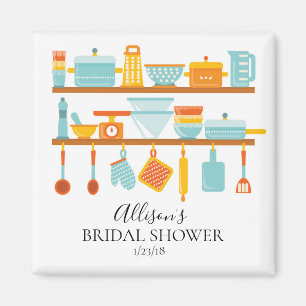 Kitchen Bridal Shower Favour Magnet