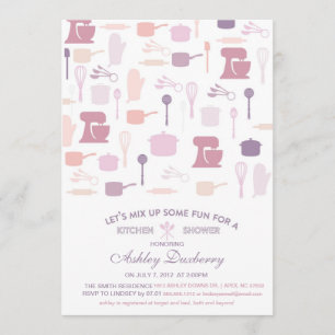 Kitchen Bridal Shower, Stock The Kitchen Invitation