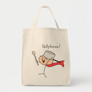 "Kitchen Caper" canvas bags (light)