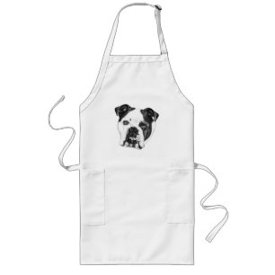 Kitchen Carol Bulldog Apron