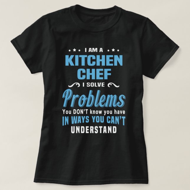 Kitchen Chef T-Shirt (Design Front)